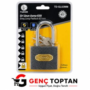 TUDOR UZUN GRİ 63 MM KİLİT