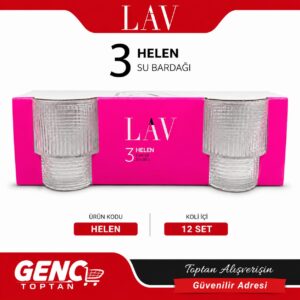 LV-HLN346 3LÜ MEŞRUBAT BARDAĞI