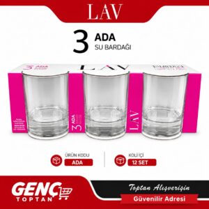 LV-ADA382A ADA 3'LÜ VİSKİ BARDAĞI 320cc *16