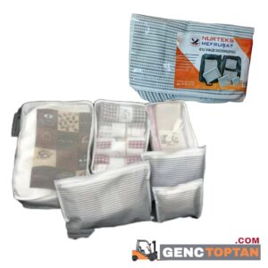 NURTEKS 6'LI VALİZ DÜZENLEYİCİ