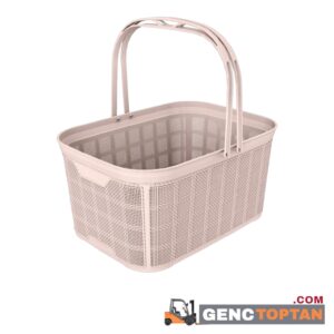 AKAY 500-B104 JUTE ALIŞVERİŞ SEPETİ 26 LT