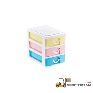 AKAY BEE 6248 3 ÇEKMECELİ ORGANİZER KUTU