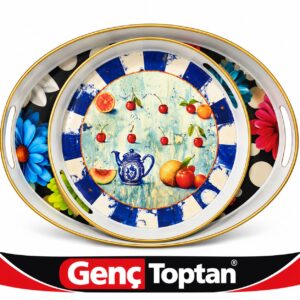 İSR-5794 2'Lİ LÜX BEYAZ ADA TEPSİ