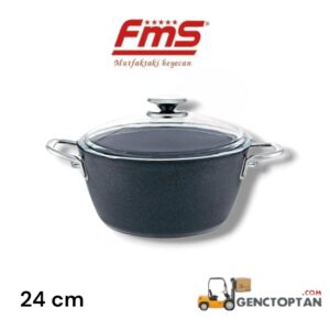FMS NO:24 GRANİT LÜX DERİN TENCERE G1004GLX