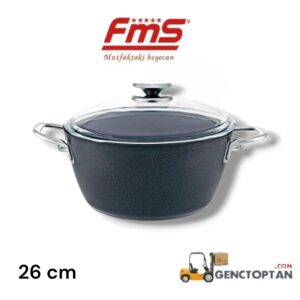 FMS NO:26 GRANİT LÜX DERİN TENCERE G1005GLX