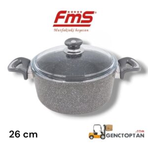 FMS NO:26 GRANİT LÜX DERİN TENCERE G1005GRI