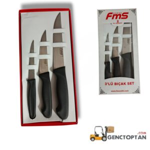 FMS 3'LÜ MUTFAK BIÇAK SETİ 3562