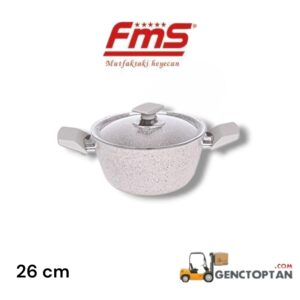 FMS NO:26 SAFİR GRANİT BASIK TENCERE BEJ G2026BEJ