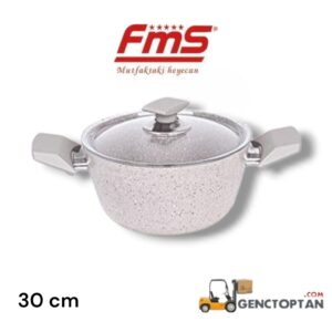 FMS NO:30 SAFİR GRANİT BASIK TENCERE BEJ G2030BEJ