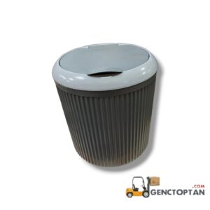 EMİNEM 3195 5LT ÇÖP KOVASI YUVARLAK MANUEL KAPAK