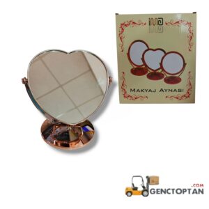 İMA-5875MAKYAJ AYNASI BAKIR KALP