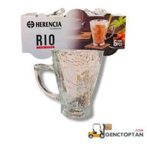 HERENCIA RİO 6 PCS KULPLU BARDAK SETİ