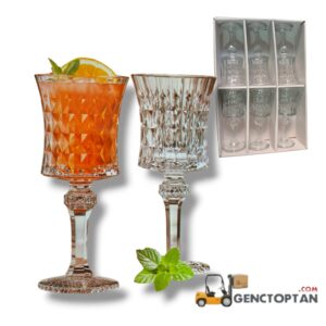 HERENCIA YASEMİN 6 LI ORTA KAHVE YANI