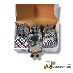 BOZDAĞ GOLDEN GLD-AYN141K  LÜKS KULAKLI CEP AYNASI PK12