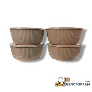 SAĞLIK 4'LÜ YUVARLAK SAKLAMA 2 NO