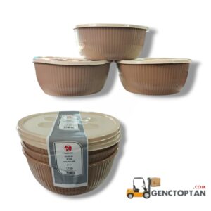 SAĞLIK 3'LÜ YUVARLAK SAKLAMA