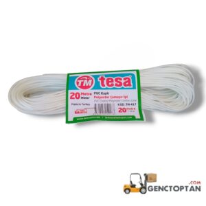 TESA ÇAMAŞIR İPİ PVC KAPLI 20 MT(12'Lİ) TM-417