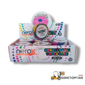 NEROX RENKLİ BAŞLI TOPLU İĞNE NRX-1504