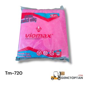 TEMSAN TEMİZLİK BEZİ SARI 9'LU TM-720
