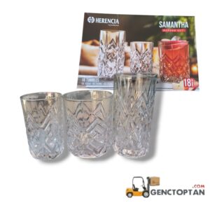 HERENCIA SAMANTHA 18 PCS SU BARDAĞI