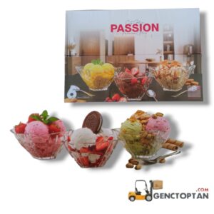HERENCIA PASSION 6 PCS LÜKS KARE KASE SETİ