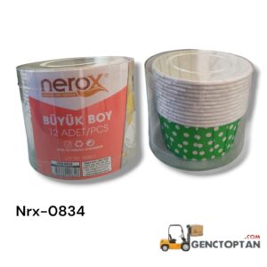 NEROX MUFFİN KEK KALIBI BÜYÜK 12'Lİ NRX-0834