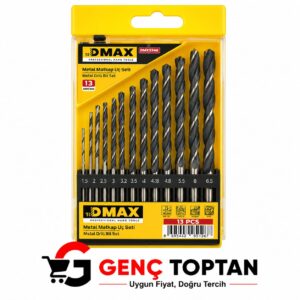 DMAX 4346 METAL MATKAP UCU SETİ 13 PARÇA