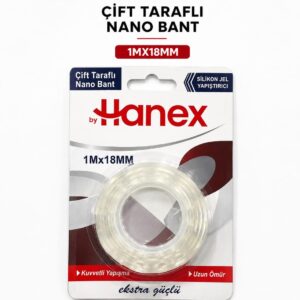BYHANEX HNX-1800 ÇİFT TARAFLI NANO BANT 1MX18MM