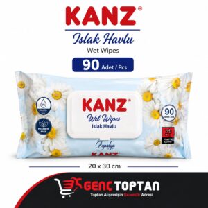 KANZ 90 LIK ISLAK HAVLU