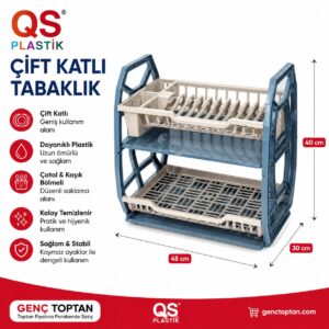QS250 İKİ KATLI TABAKLIK (1*6)