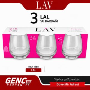LAL 361A VISKI BARDAĞI 3'LÜ 345CC