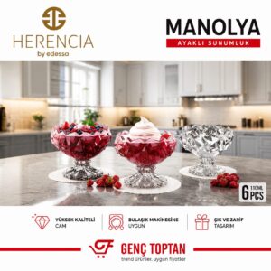HERENCIA MANOLYA 6 LI AYAKLI SUNUMLUK