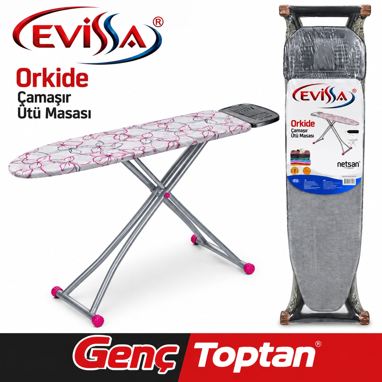 EVİSSA ORKİDE ÜTÜ MASASI