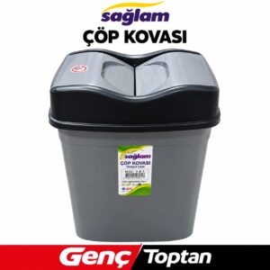 SAĞLAM 4 NO GİRDAP ÇÖP KOVASI 25 LT KOD:283 14LÜ