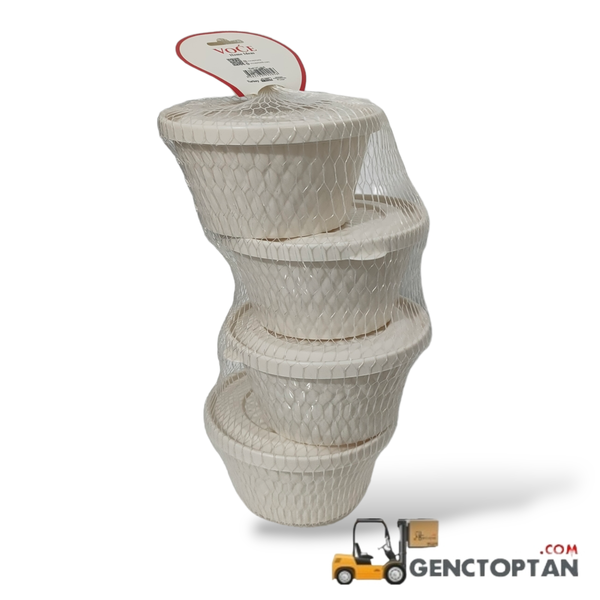 VOCE VC205 PETEK MİNİ 4'LÜ SAKLAMA KABI