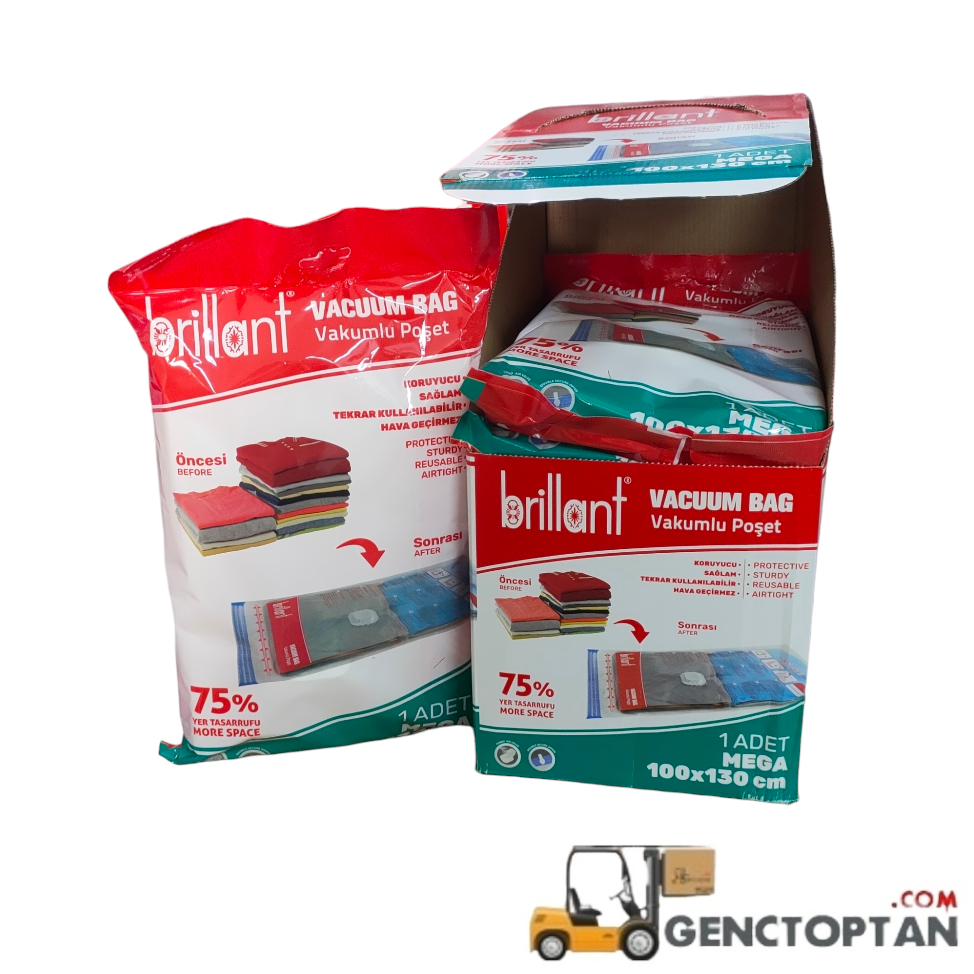 BRİLLANT 23702 VAKUMLU POŞET XL