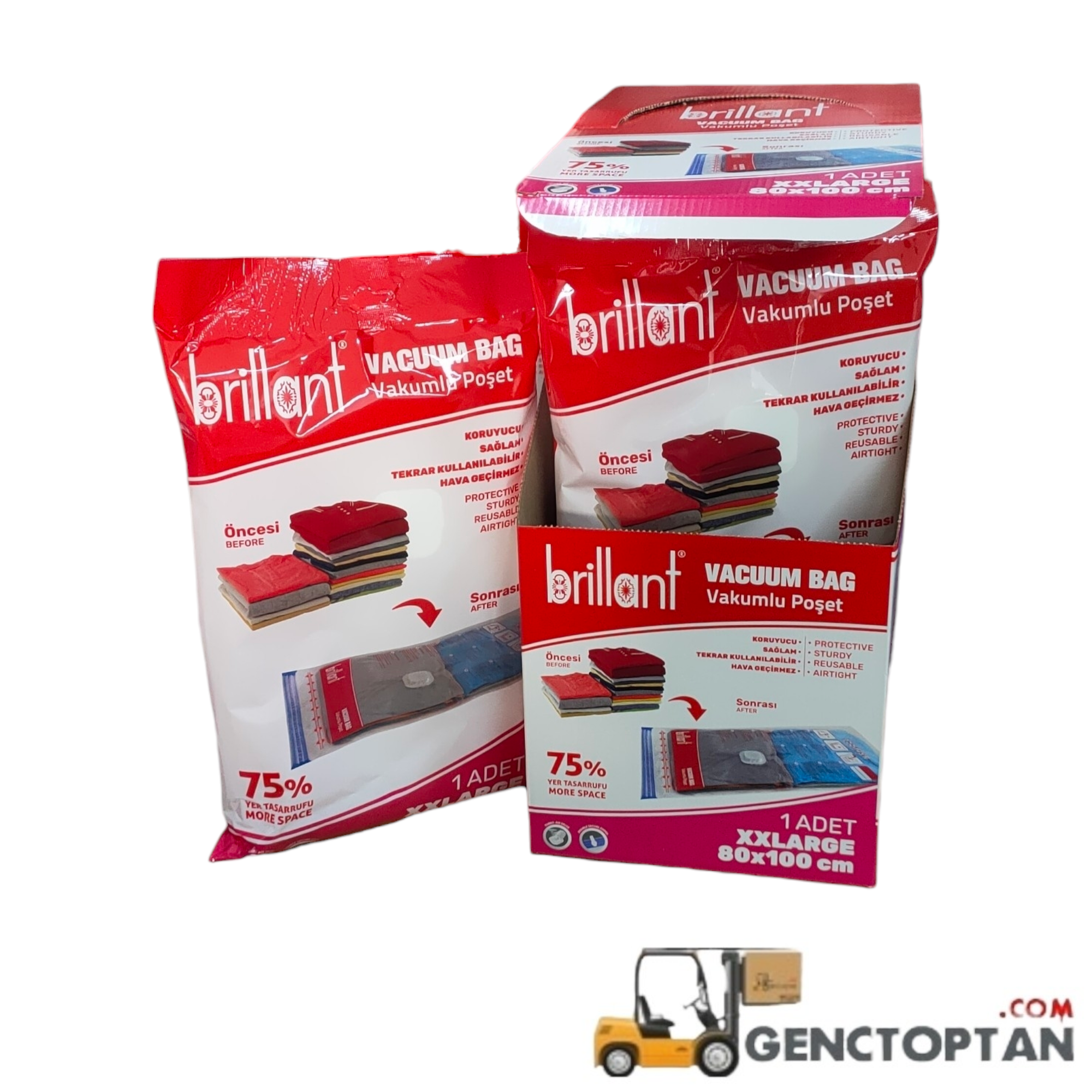 BRİLLANT 23702 VAKUMLU POŞET XL