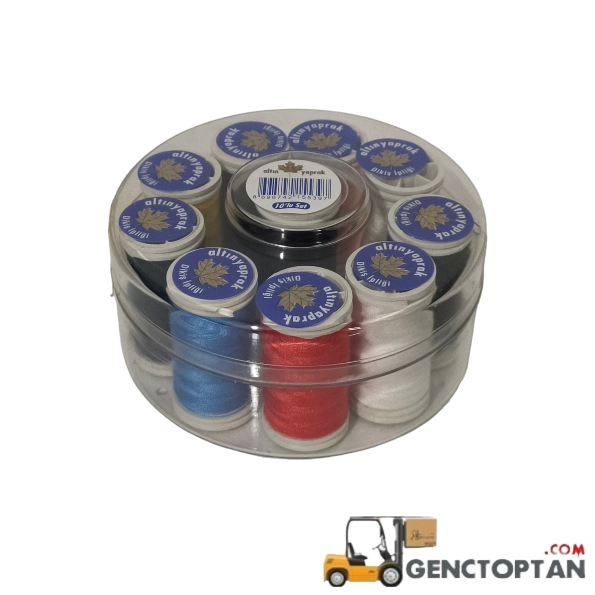 ALTINYAPRAK 10LU YUVARLAK MAKARA SETİ