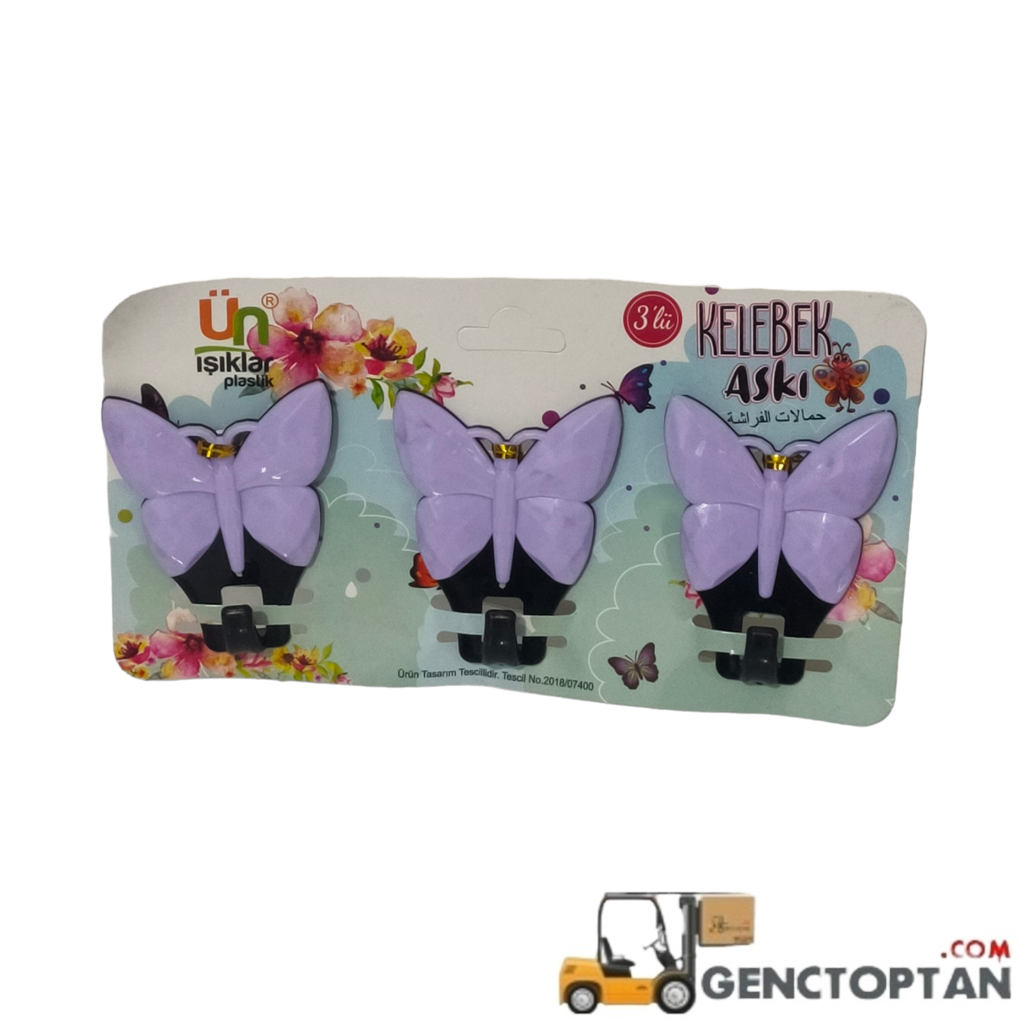 IŞIKLAR 3'LÜ KELEBEK ASKI