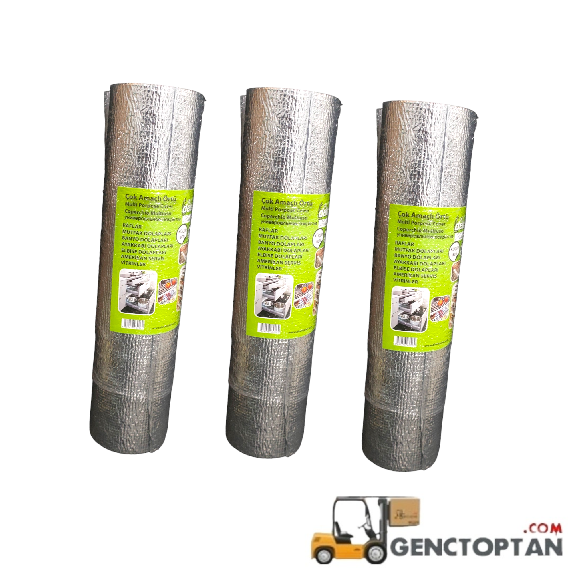 DELÜX METALİZE 30 CM RAF ÖRTÜSÜ