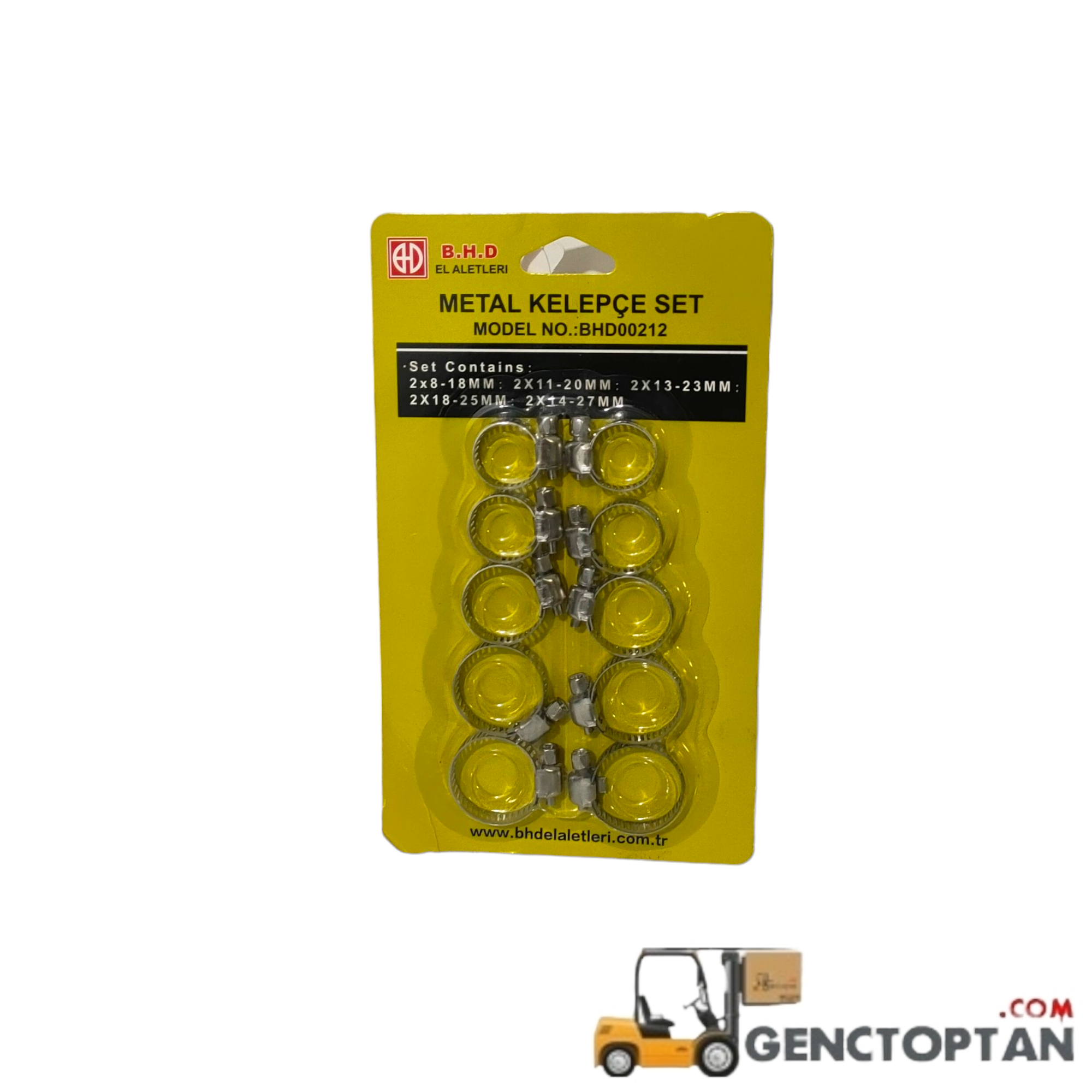 BHD 10'LU HORTUM KELEPÇE SETİ