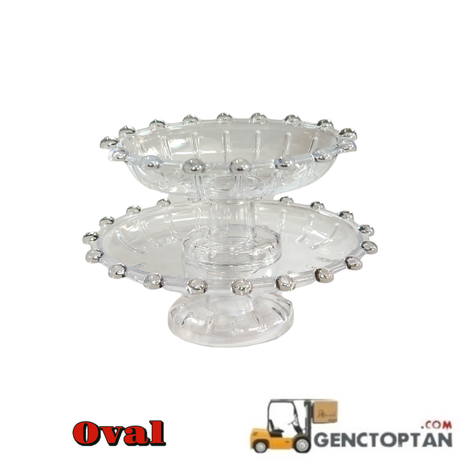 BERCEN OVAL İKİ KATLI LOKUMLUK