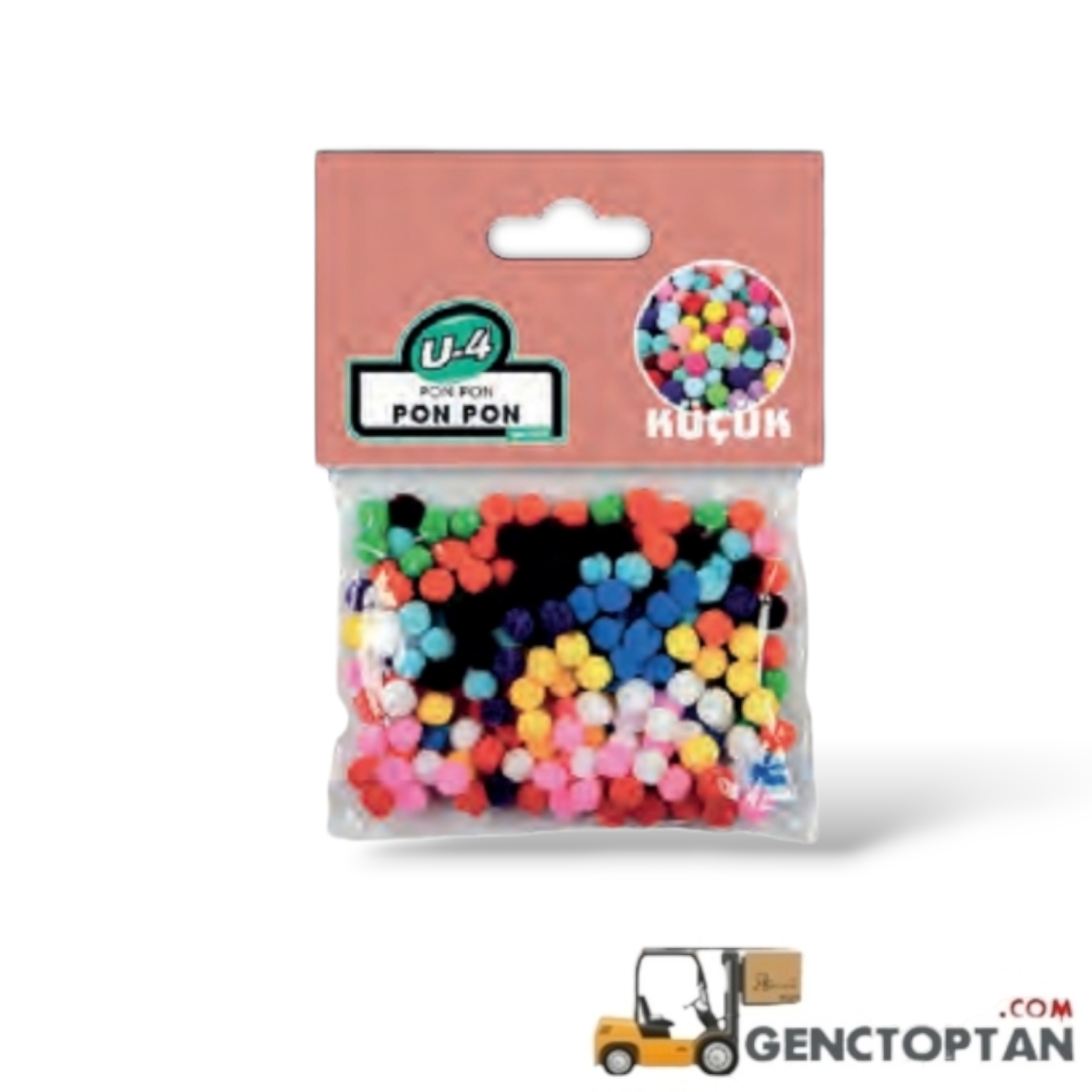 U4 1070 U-4 PONPON KÜÇÜK 100'LÜ