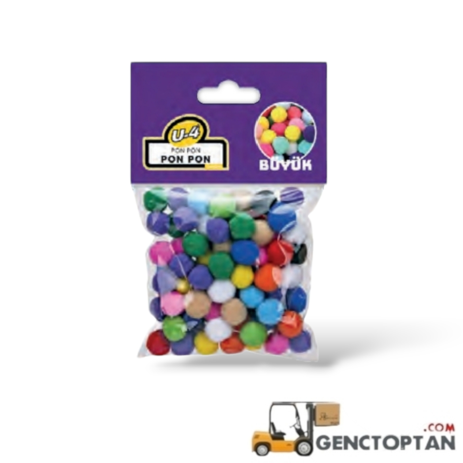 U4 1069 U-4 PONPON BÜYÜK 100'LÜ