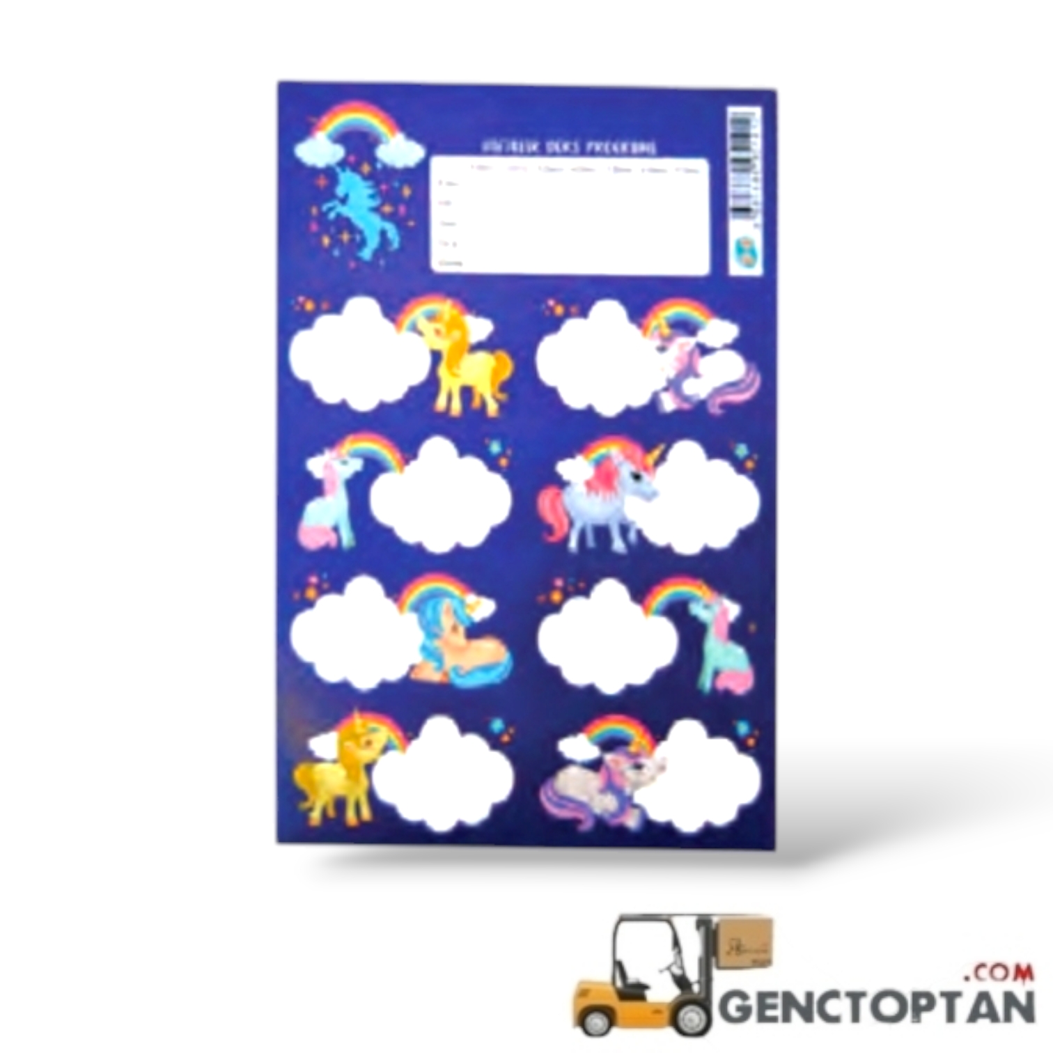 U4 F432 U-4 3 SAYFA OKUL ETİKETİ