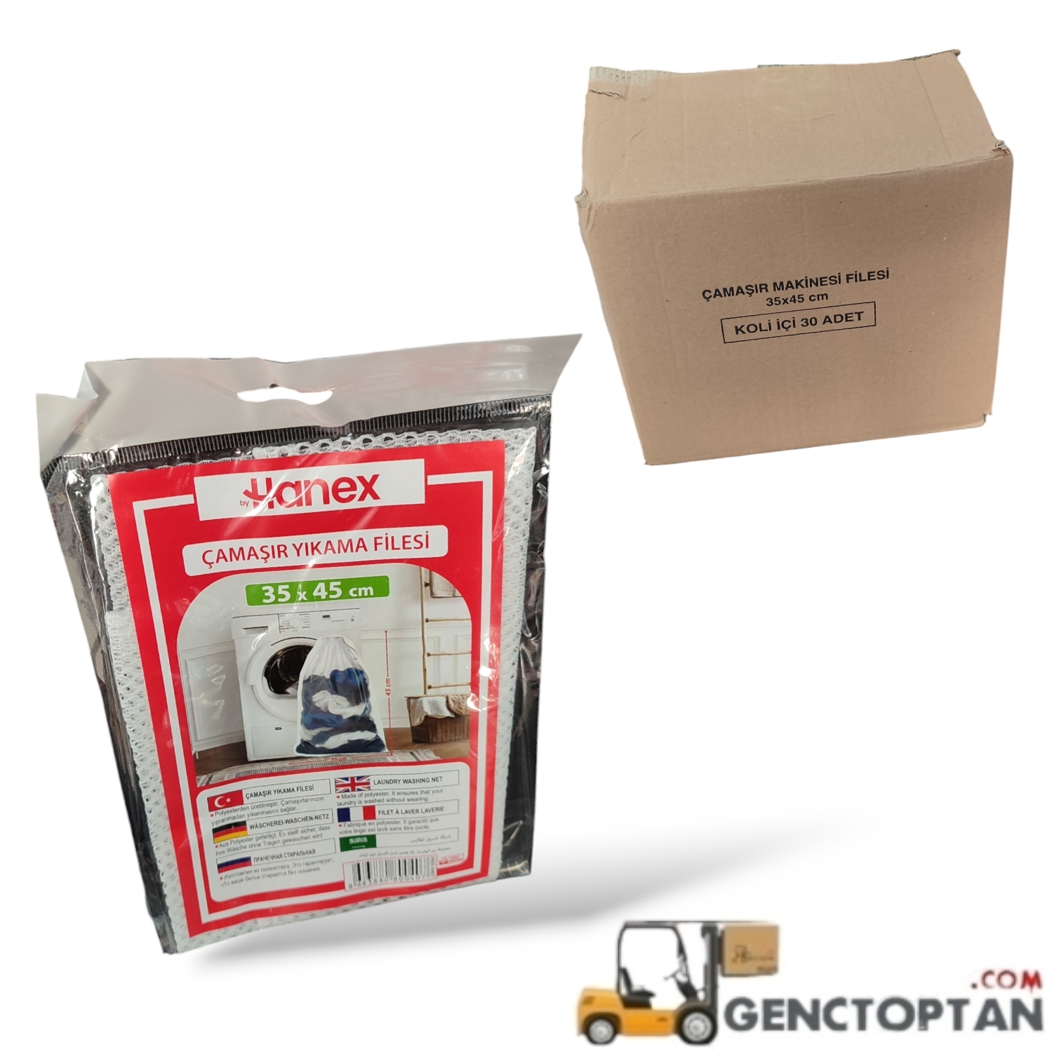 HANEX ÇAMAŞIR YIKAMA FİLESİ 35*45