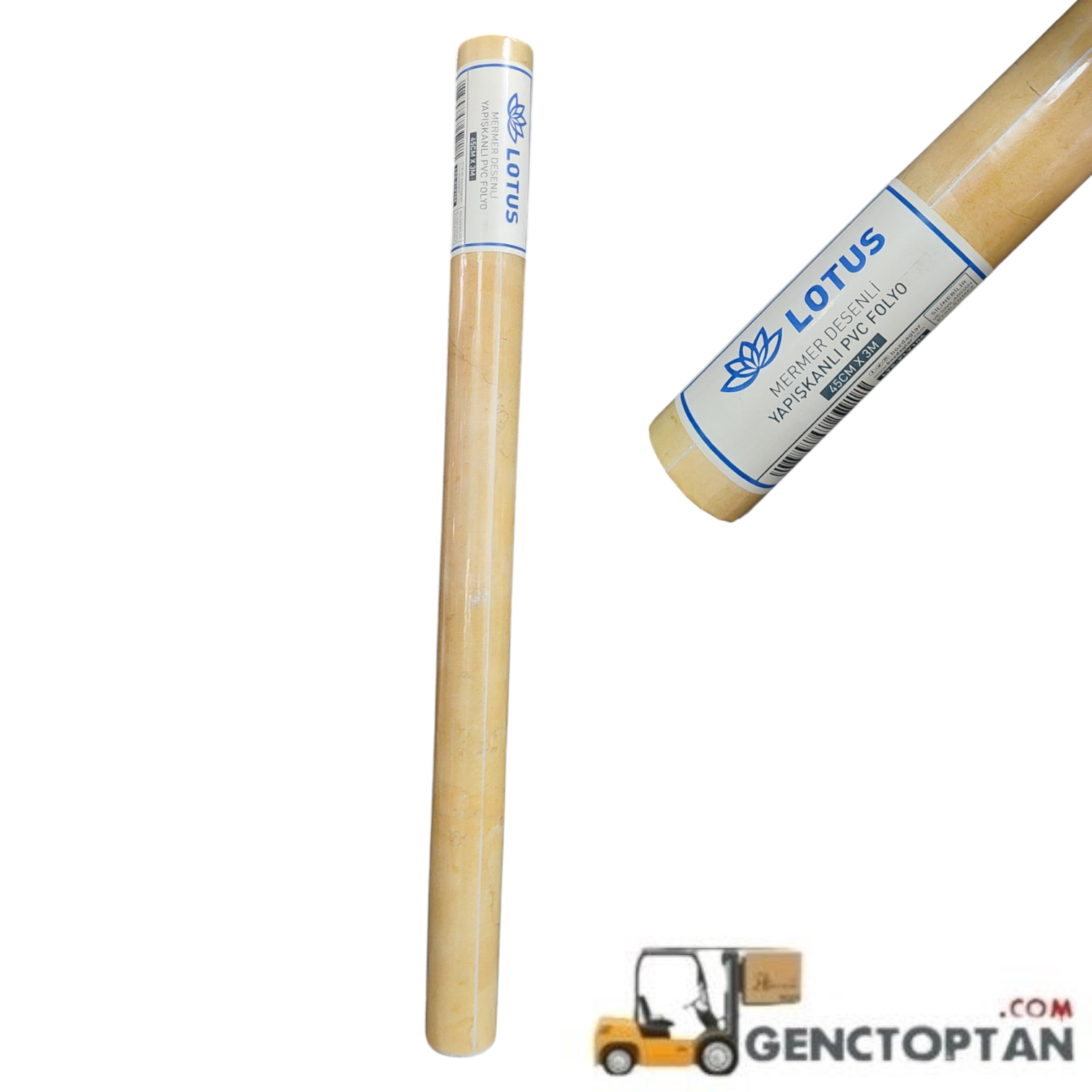 LOTUSLTS-FLY104 3MT PVC YUAPIŞKANLI FOLYO MERMER DESEN