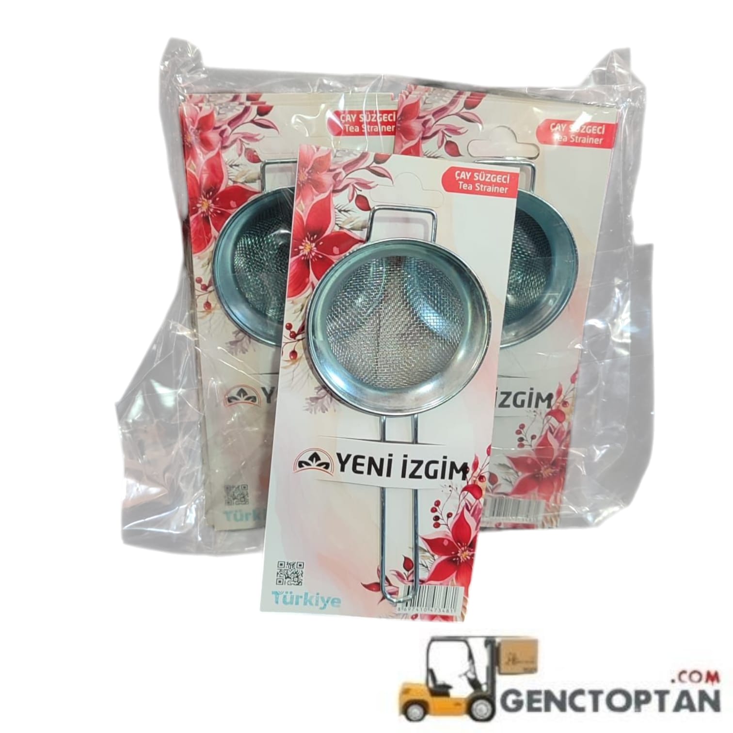 YENİ İZGİM METAL SAPLI BARDAK ÜSTÜ SÜZGEÇ