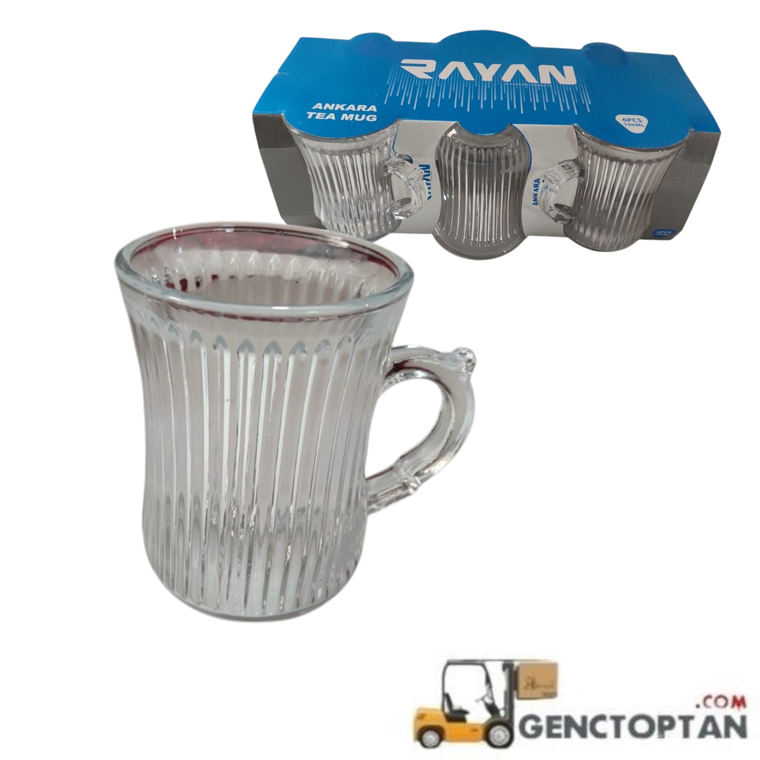 RAYAN 6'LI ANKARA MUG