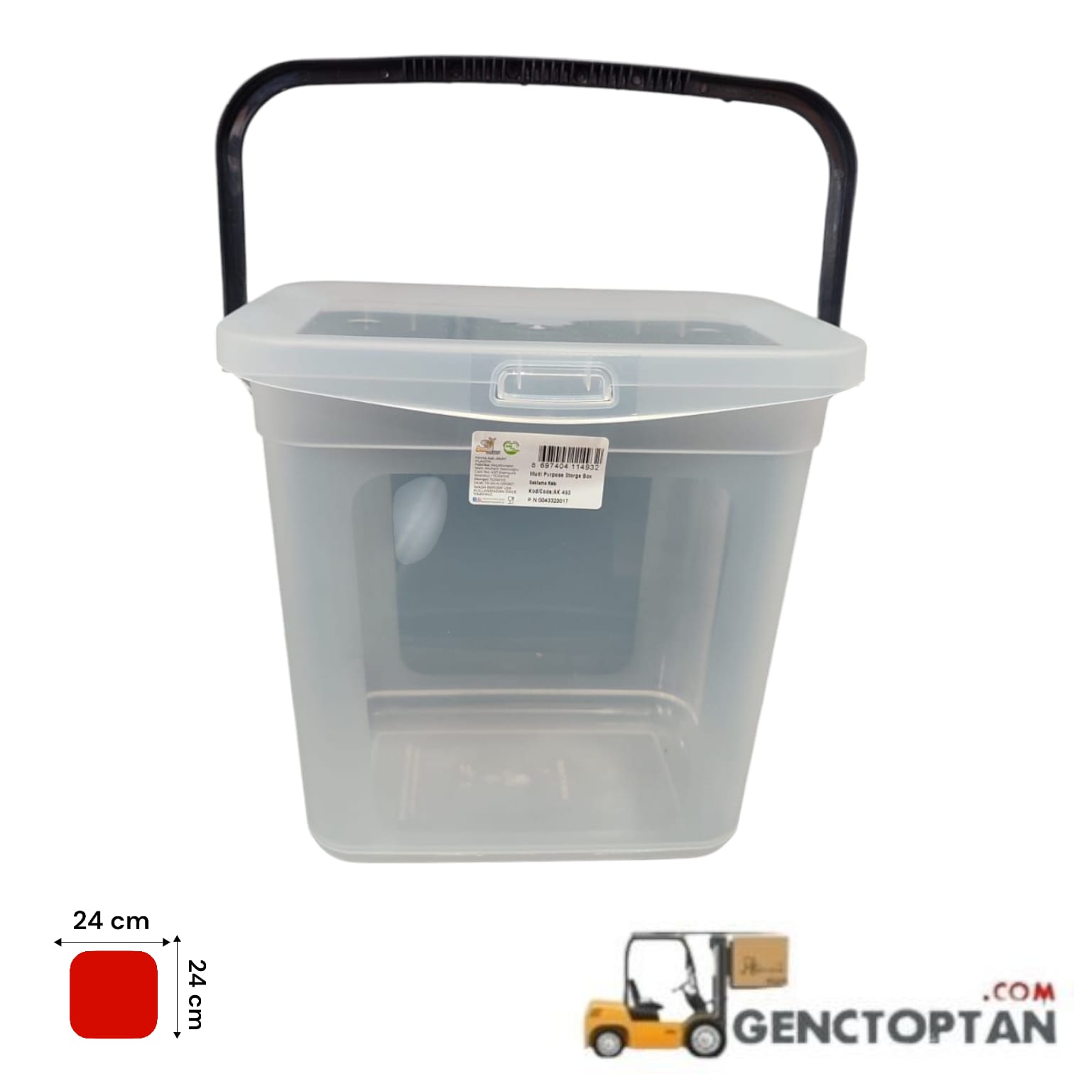 AKAY MULTİBAX SAKLAMA 6 LT